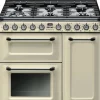 Kaasuliesi Smeg TR93P, 90cm, kermanvalkoinen