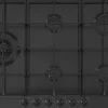 Kaasuliesitaso Smeg PX375LMB 70cm musta