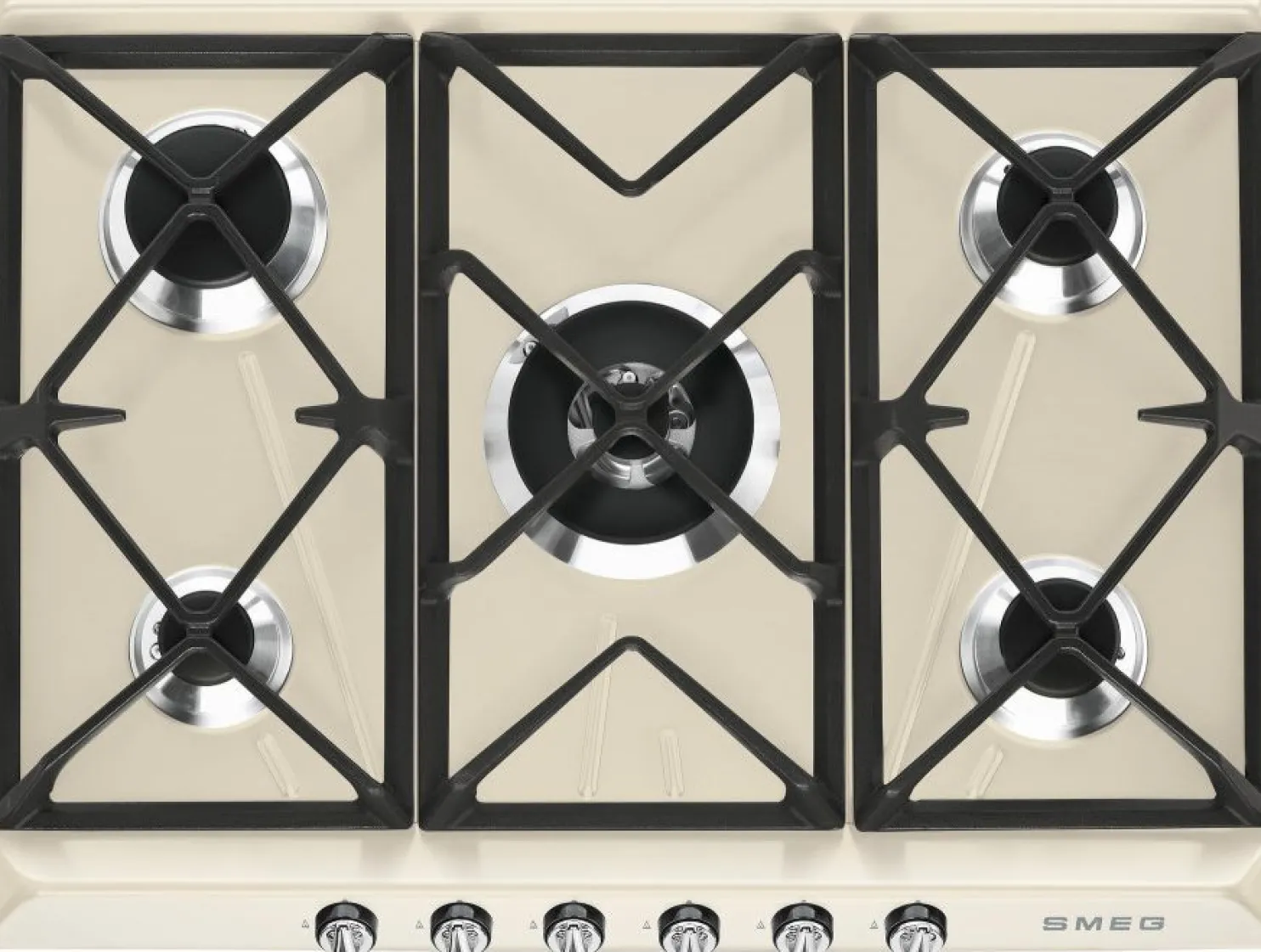 Kaasuliesitaso Smeg SR975-GH 68.5cm