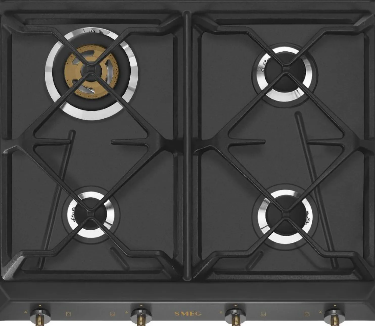 Kaasuliesitaso Smeg SRV864AOGH 60cm antrasiitti