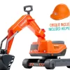 Kaivinkone sis. kypärän Kubota Falk, 670x850x380 mm oranssi muovi
