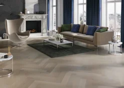 Kalanruotoparketti DomusFlooring Tammi Louvre HB 14x130x725 mm
