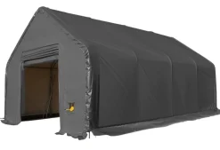 Kalustohalli Ranch Premium, 9.15x12.2x6.1m, 900g pvc, harmaa