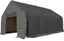 Kalustohalli Ranch Premium, 9.15x24.4x6.1m, 900g pvc, harmaa
