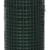 Kanaverkko 25x25mm galvanoitu teräs PVC pinnoitteella 1x25m vihreä