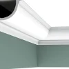 Kattolista Orac Decor C902 103x103x2000 mm polyuretaani valkoinen