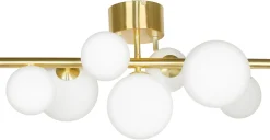 Kattoplafondi Aneta Lighting Molekyl mattamessinki/valkoinen