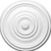 Kattorosetti Orac Decor R09 Ø485 mm polyuretaani valkoinen