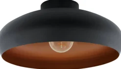 Kattovalaisin Eglo Mogano Ø40cm musta/kupari
