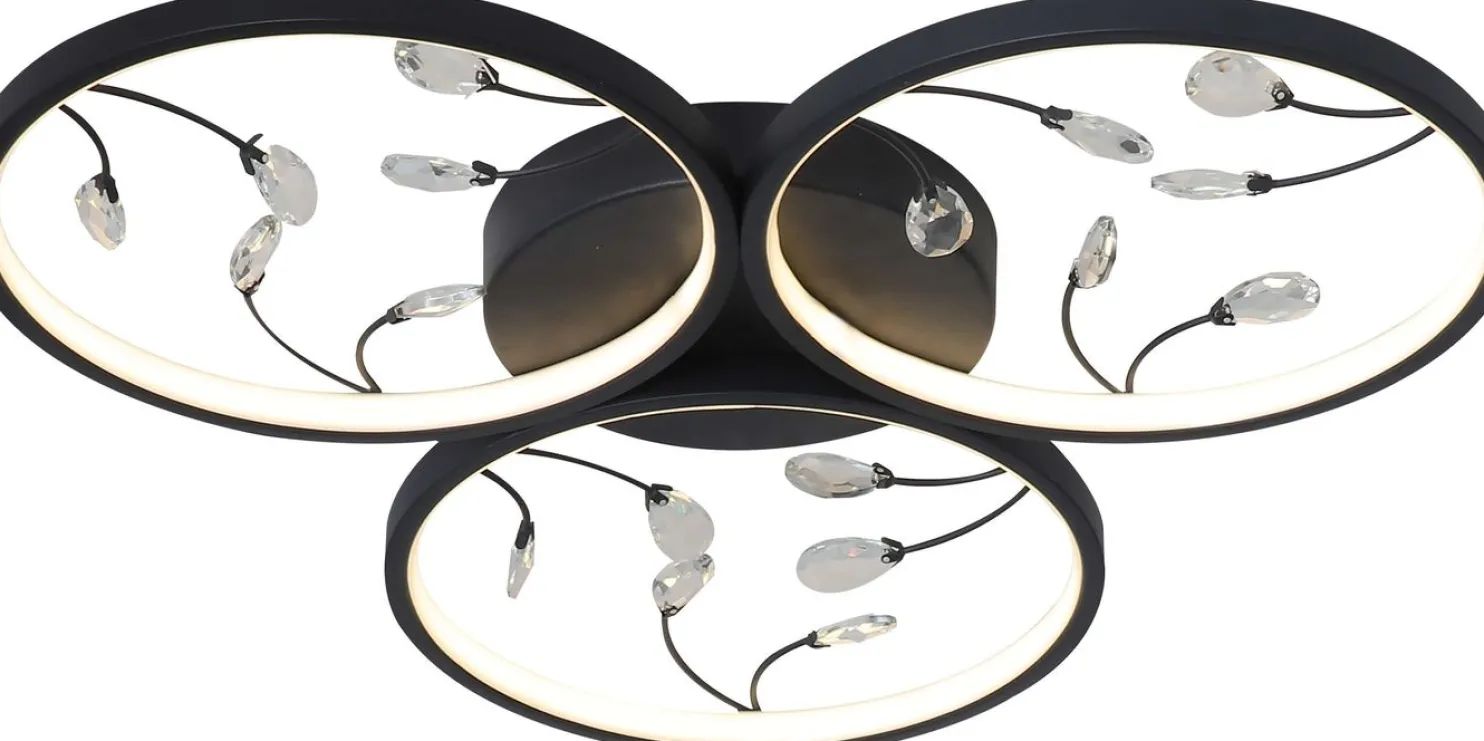 Kattovalaisin FocusLight Rings Ø62cm, 3x10W, CCT, himmennys