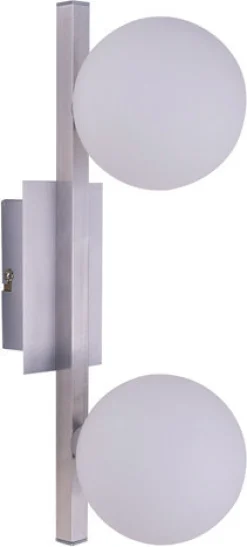 Kattovalaisin Globo New Design 2x40W 230V 2700K IP20 harjattu alumiini