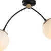 Kattovalaisin Linento Lighting Kromozom 2-osainen musta