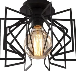Kattovalaisin Linento Lighting Nemrut, Ø26cm, E27, musta
