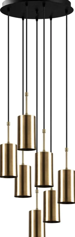 Kattovalaisin Linento Lighting Kem 7-osainen kulta