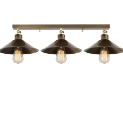 Kattovalaisin Linento Lighting Berceste, messinki, Ø24cm