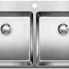 Keittiöallas Blanco Andano 400/400-IFA, 865x500mm, rst, upotettava/huullettava