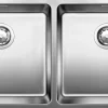 Keittiöallas Blanco Andano 400/400-IFN, 865x440mm, rst, huullettava