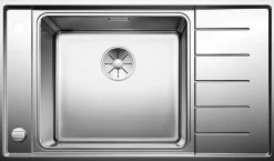 Keittiöallas Blanco Andano XL 6 S-IF Compact, 860x500mm, rst, taso oikealla, upotettava/huullettava