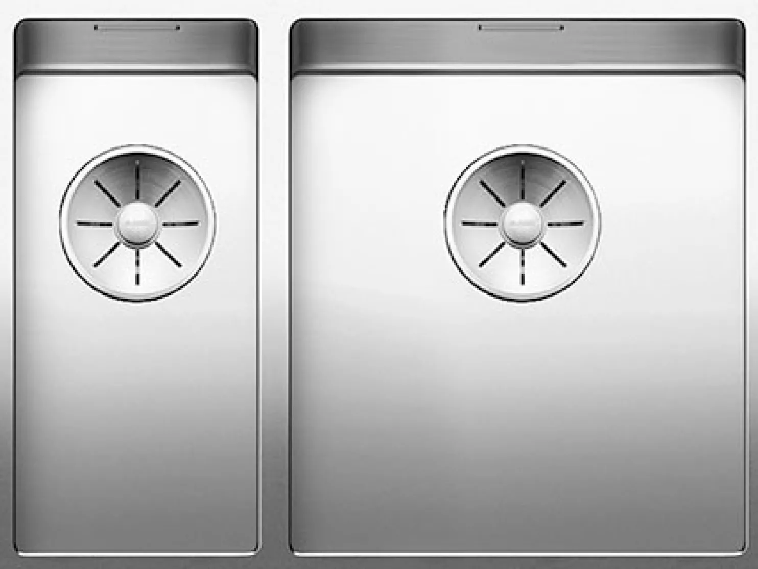 Keittiöallas Blanco Claron 340/180-U, 585x440mm, rst, altakiinnitettävä, oikea