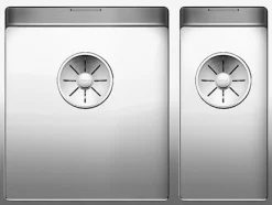 Keittiöallas Blanco Claron 340/180-U, 585x440mm, rst, altakiinnitettävä, vasen