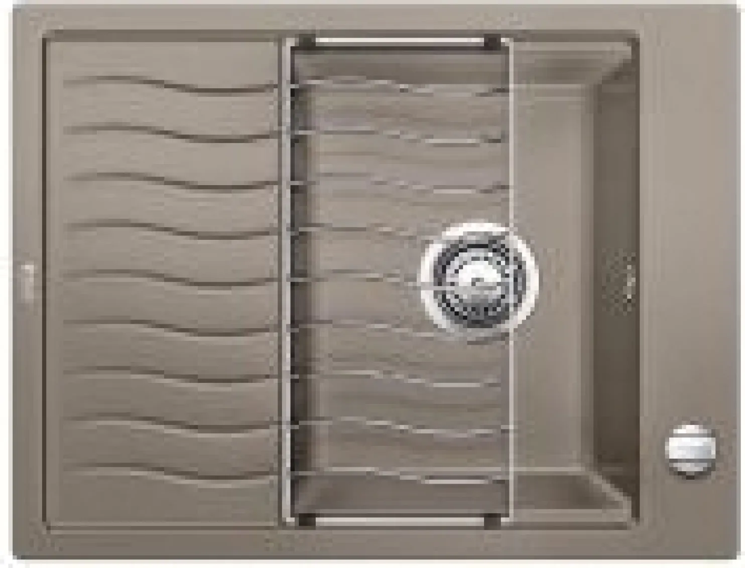 Keittiöallas Blanco Elon 45 S, 650x500mm, silgranit, eri värejä