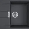 Keittiöallas Frank Sirius S2D 611-62 620x500 mm Tectonite musta