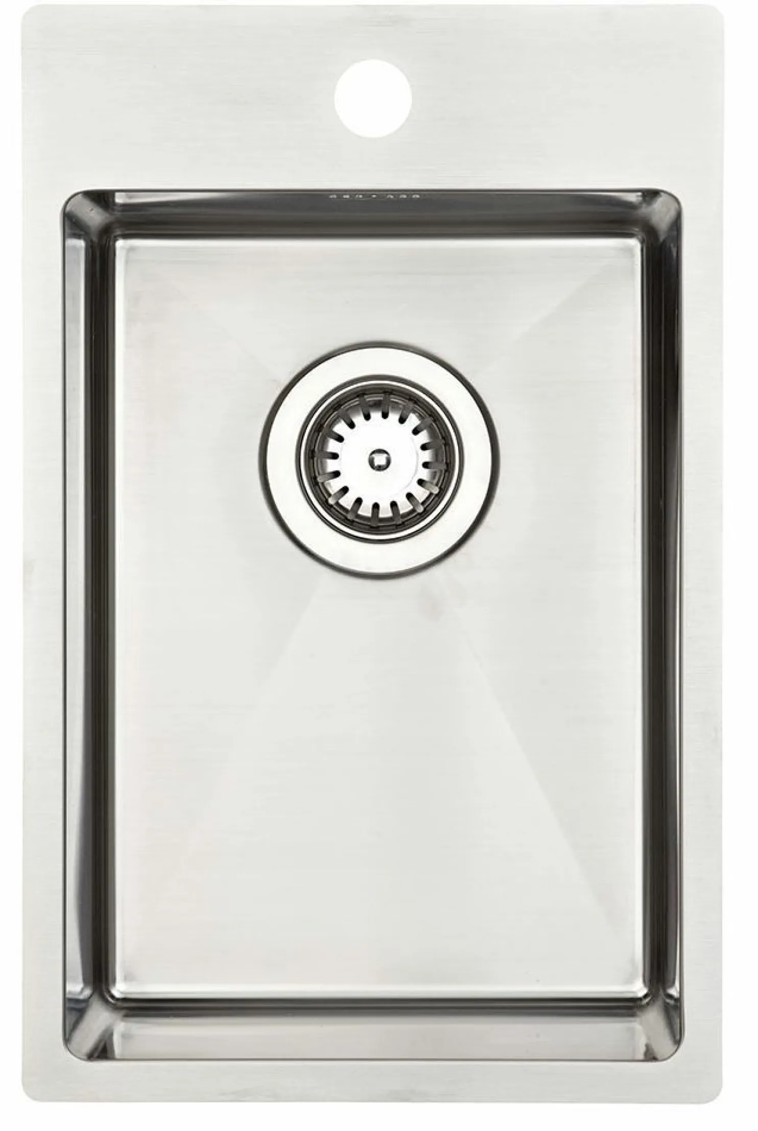 Keittiöallas Lavabo Kubus 280 Soft, 320x500mm, ruostumaton teräs