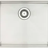 Keittiöallas Lavabo Kubus 500 Soft, 500x400mm, ruostumaton teräs