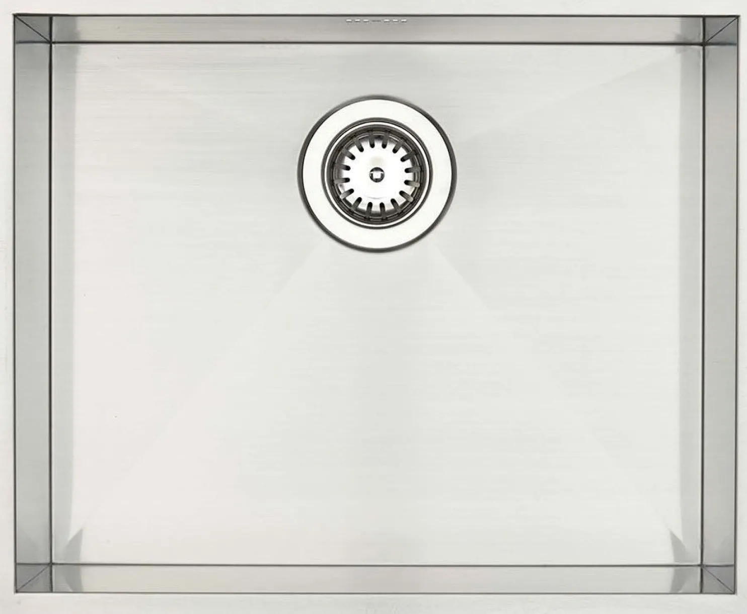 Keittiöallas Lavabo Kubus 500 Soft, 500x400mm, ruostumaton teräs