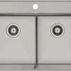 Keittiöallas Lavabo Kubus 742 Soft Slim, 740x440mm, ruostumaton teräs