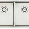 Keittiöallas Lavabo Kubus 840 Soft, 740x440mm, ruostumaton teräs