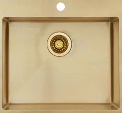 Keittiöallas Lavabo Kubus 540 Soft, 540x500 mm, massiivimessinki