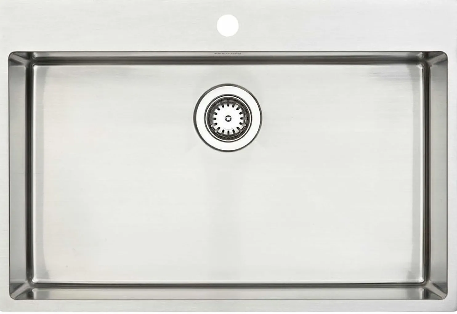 Keittiöallas Lavabo Kubus 720 Soft, 740x500mm, ruostumaton teräs