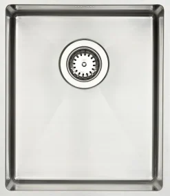 Keittiöallas Lavabo Kubus 340 Soft, 380x440mm, ruostumaton teräs