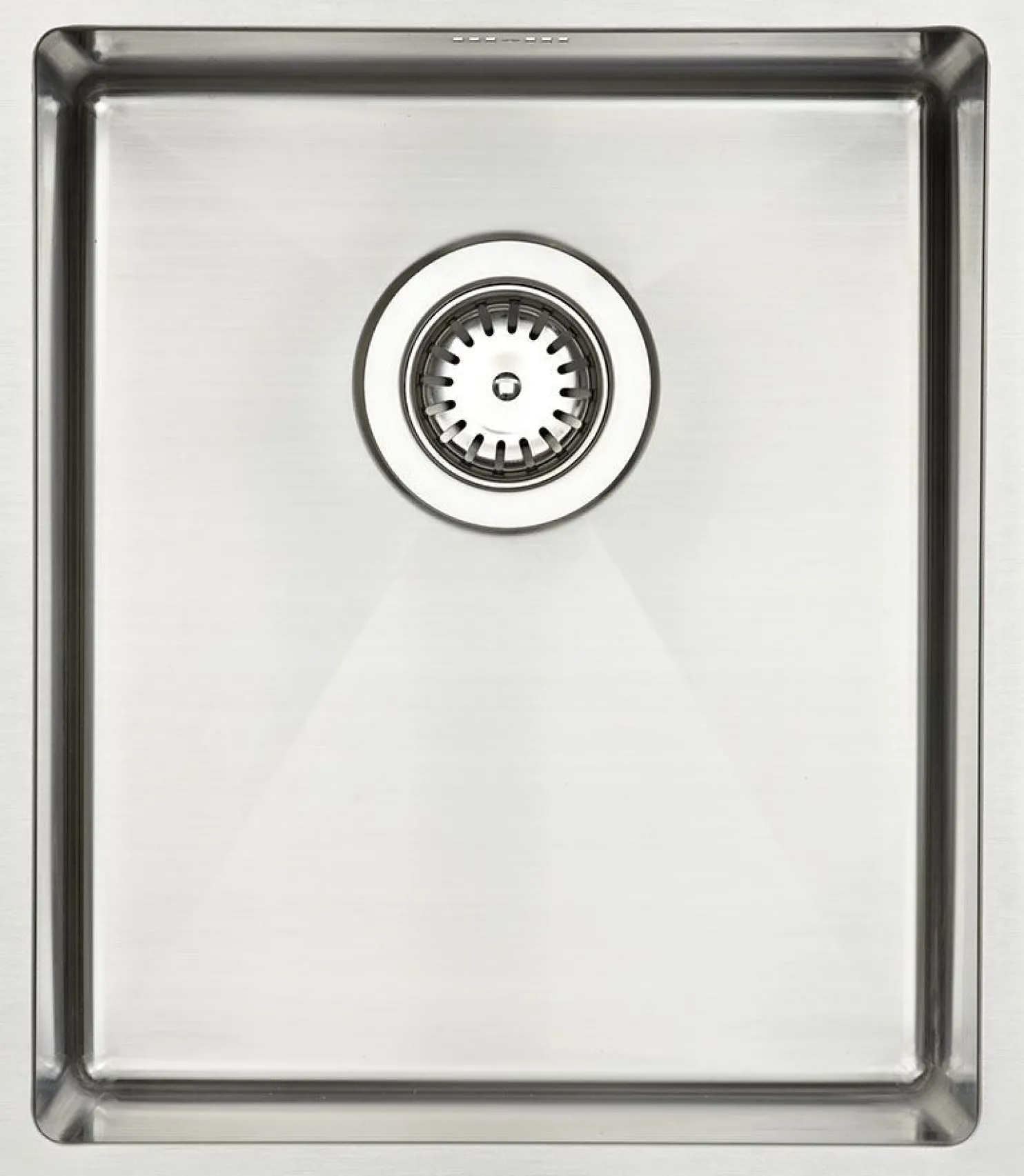 Keittiöallas Lavabo Kubus 340 Soft, 380x440mm, ruostumaton teräs