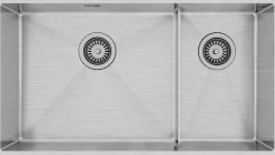 Keittiöallas Lavabo Kubus 780 Soft Slim, 780x440 mm, ruostumaton teräs