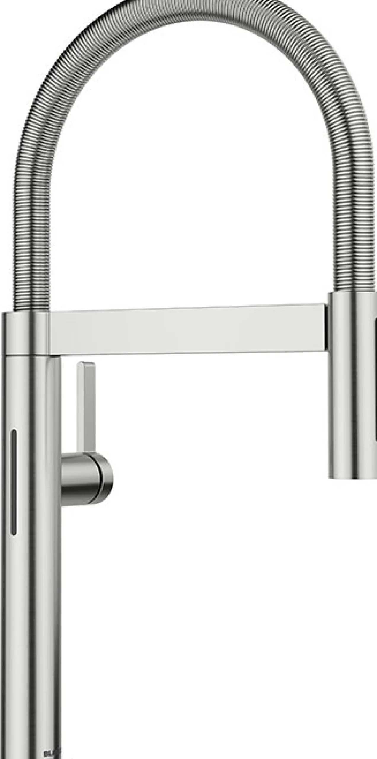 Keittiöhana Blanco Culina-S II Mini AC, ulosvedettävä juoksuputki, rst-optik