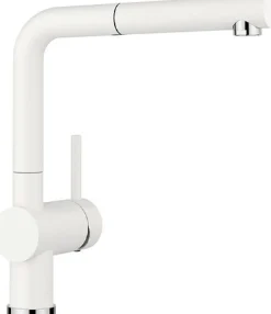 Keittiöhana Blanco Linus-S Silgranit, ulosvedettävä juoksuputki