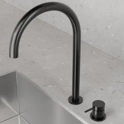 Keittiöhana Scandtap Steel Harmonized K2 Shadow, musta