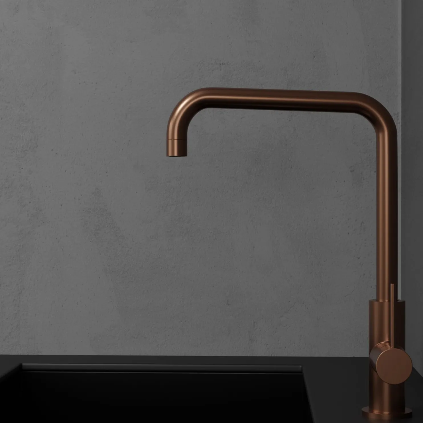Keittiöhana Scandtap Steel Mood Amber