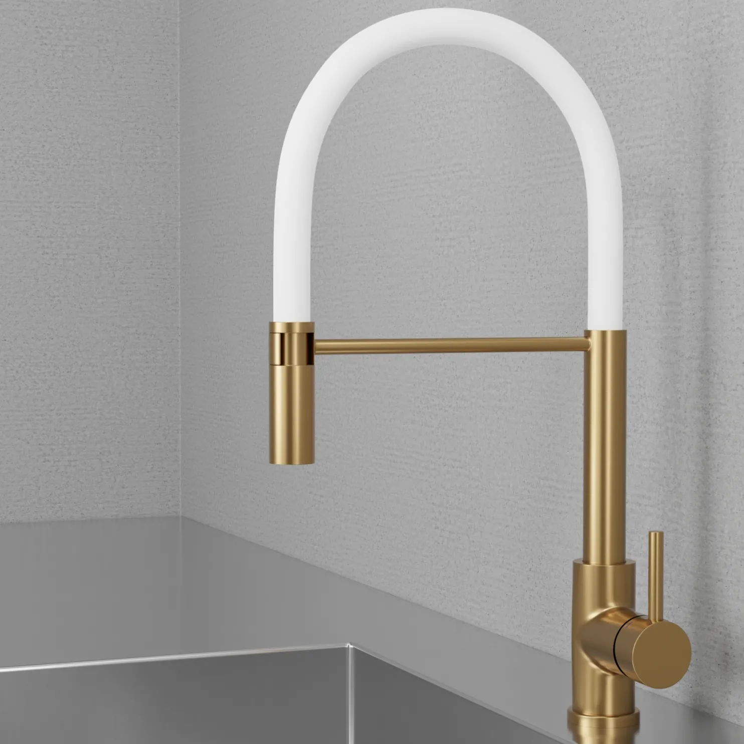 Keittiöhana Scandtap Steel Pro Sand