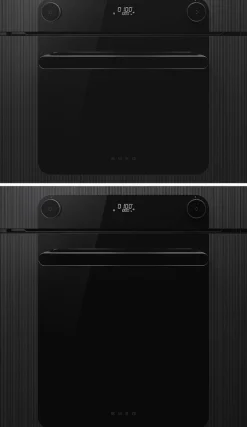 Keittiöpaketti Smeg - SFP6201TB kalusteuuni ja SO4201M1BI yhdistelmämikroaaltouuni, musta