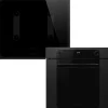 Keittiöpaketti Smeg - SF6200TB kalusteuuni ja SI2B22641D induktiotaso, musta