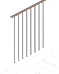 Kerroskaide Rintal, 100cm, puu