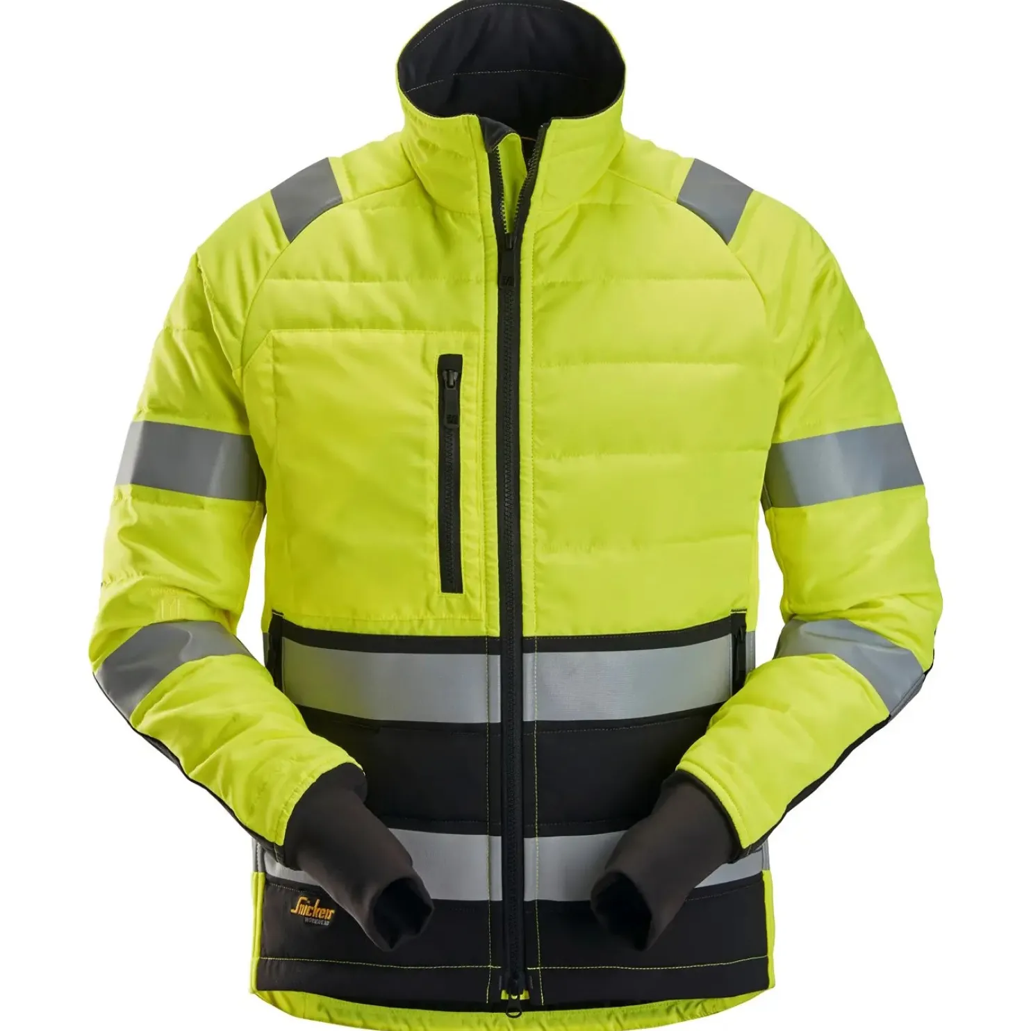 Kevyttoppatakki Snickers Workwear 8134 High-Vis AllroundWork lk 2