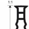 Kiinnitysinsertti Progress Profiles PIN 15 2,7m 15-18 mm pvc