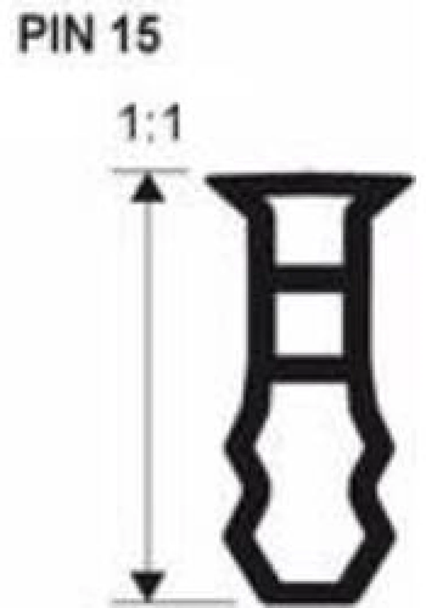 Kiinnitysinsertti Progress Profiles PIN 15 2,7m 15-18 mm pvc