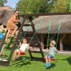 Kiipeilymoduuli Jungle Gym 2-Climb Module 220, mustaksi petsattu