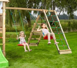 Kiipeilymoduuli leikkitorniin Jungle Gym Climb Module Xtra sis. puutavaran