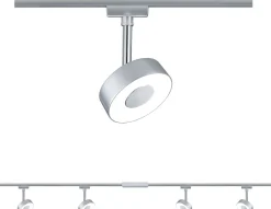 Kiskovalaisinsetti Paulmann URail Circle Basic 4x222lm 4x5.3W LED 2700K mattakromi